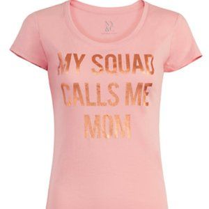 "MY SQUAD CALLS ME MOM" GRAPHIC TEE